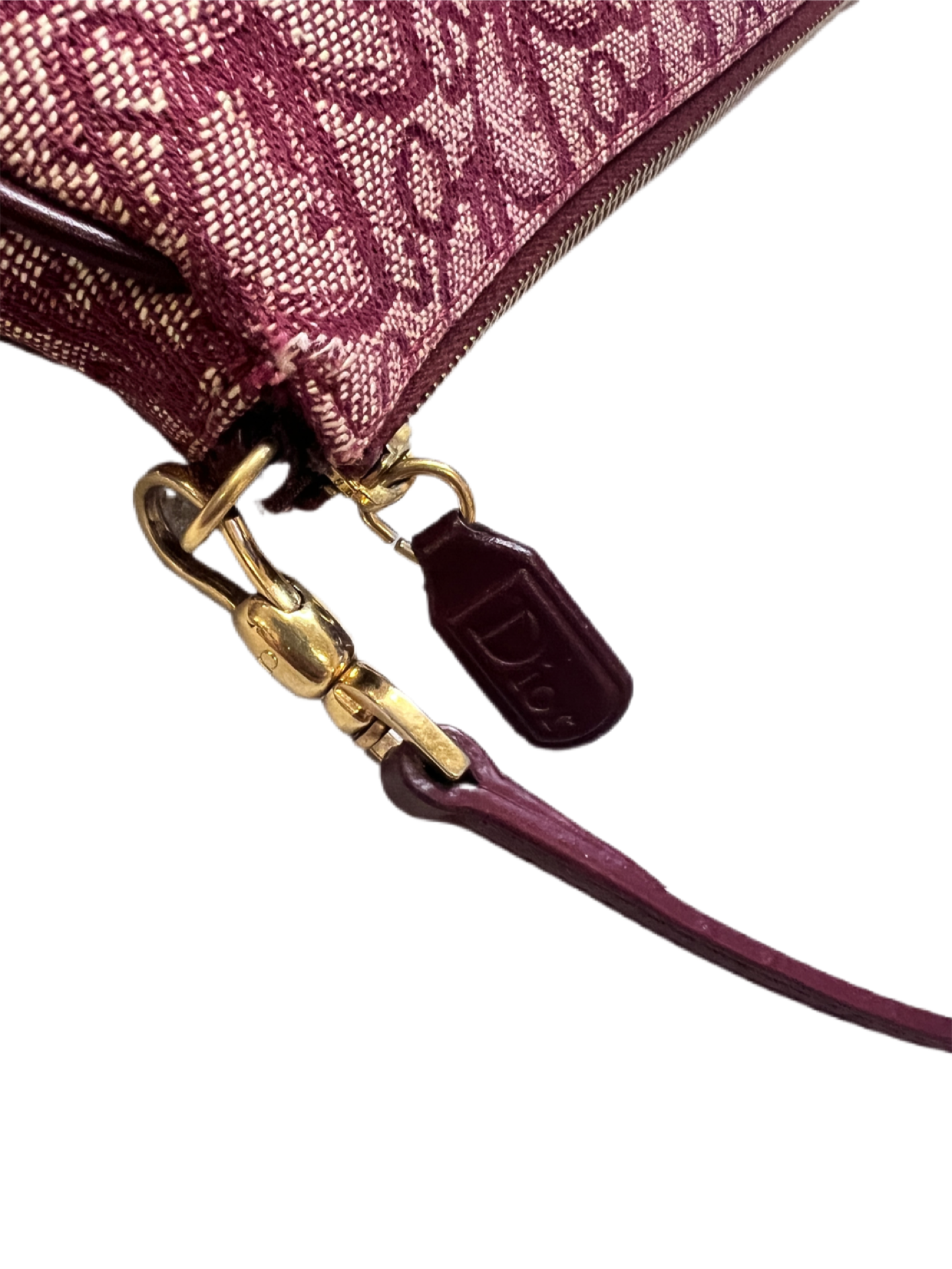 Dior Red Trotter Saddle shoulder bag