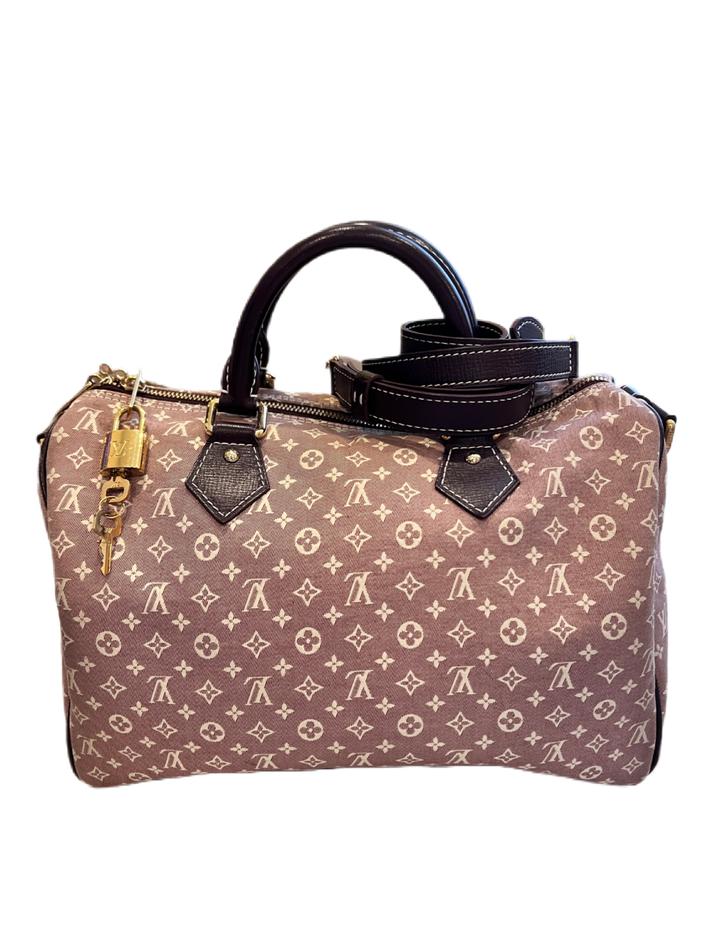 Louis Vuitton Speedy Bandouliere 30 pink