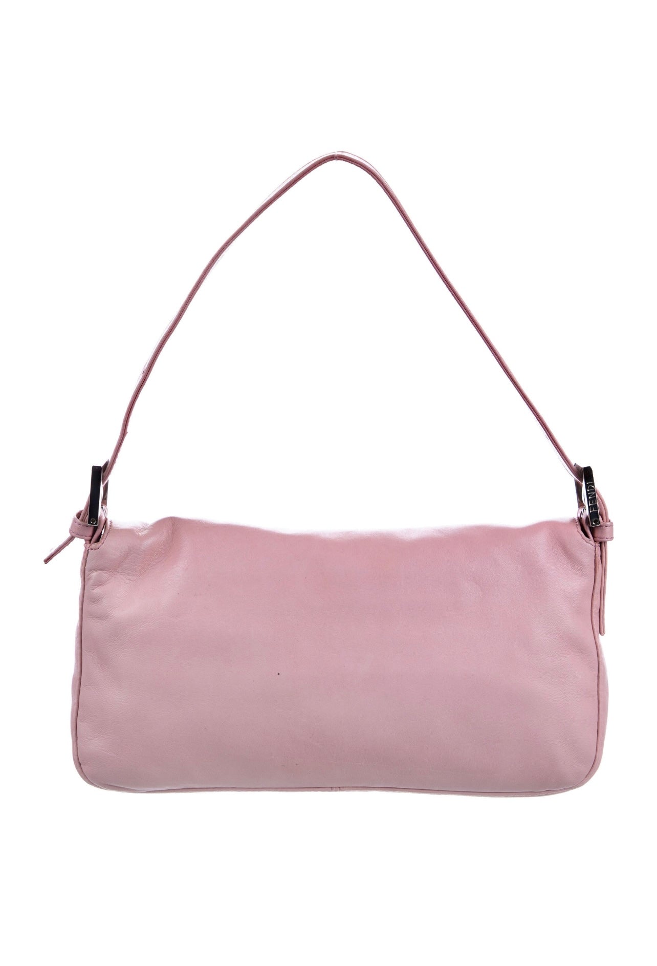 Fendi Pink leather Baguette