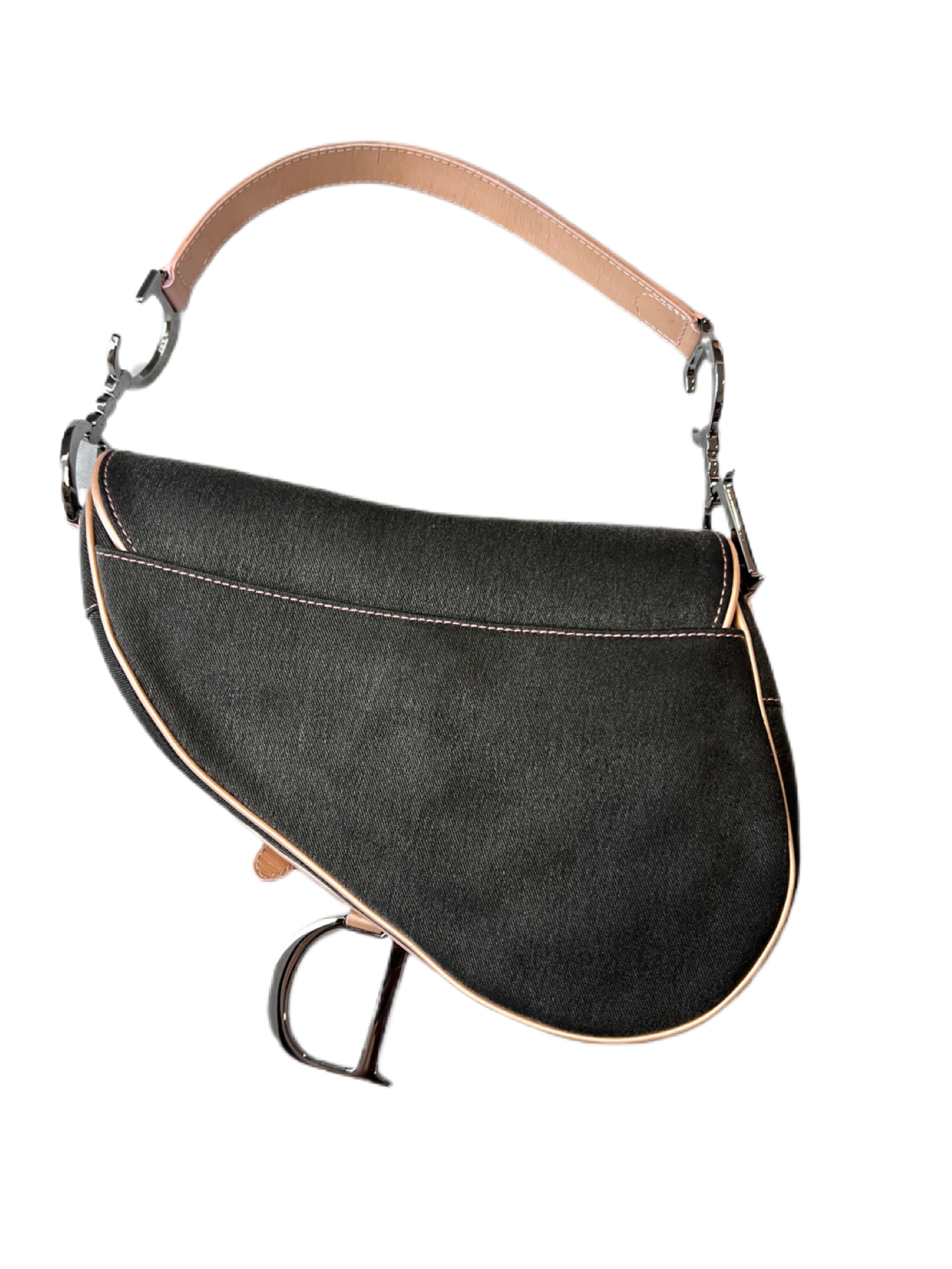 Dior Denim Saddle Bag