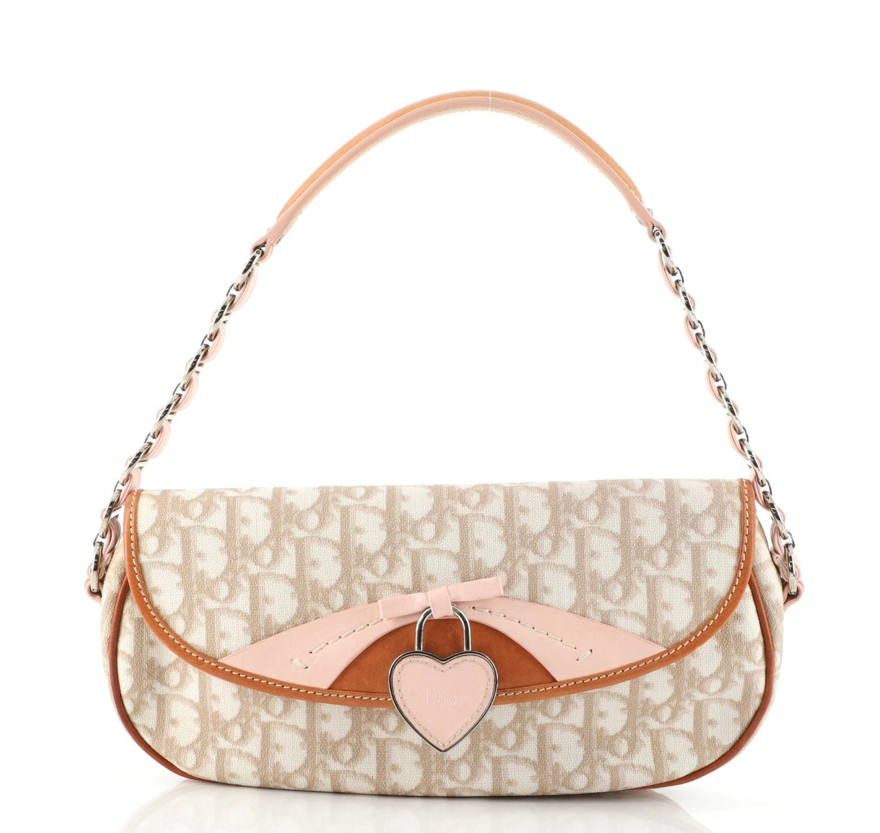 Dior vintage Trotter Romantique Shoulder bag Diorissimo