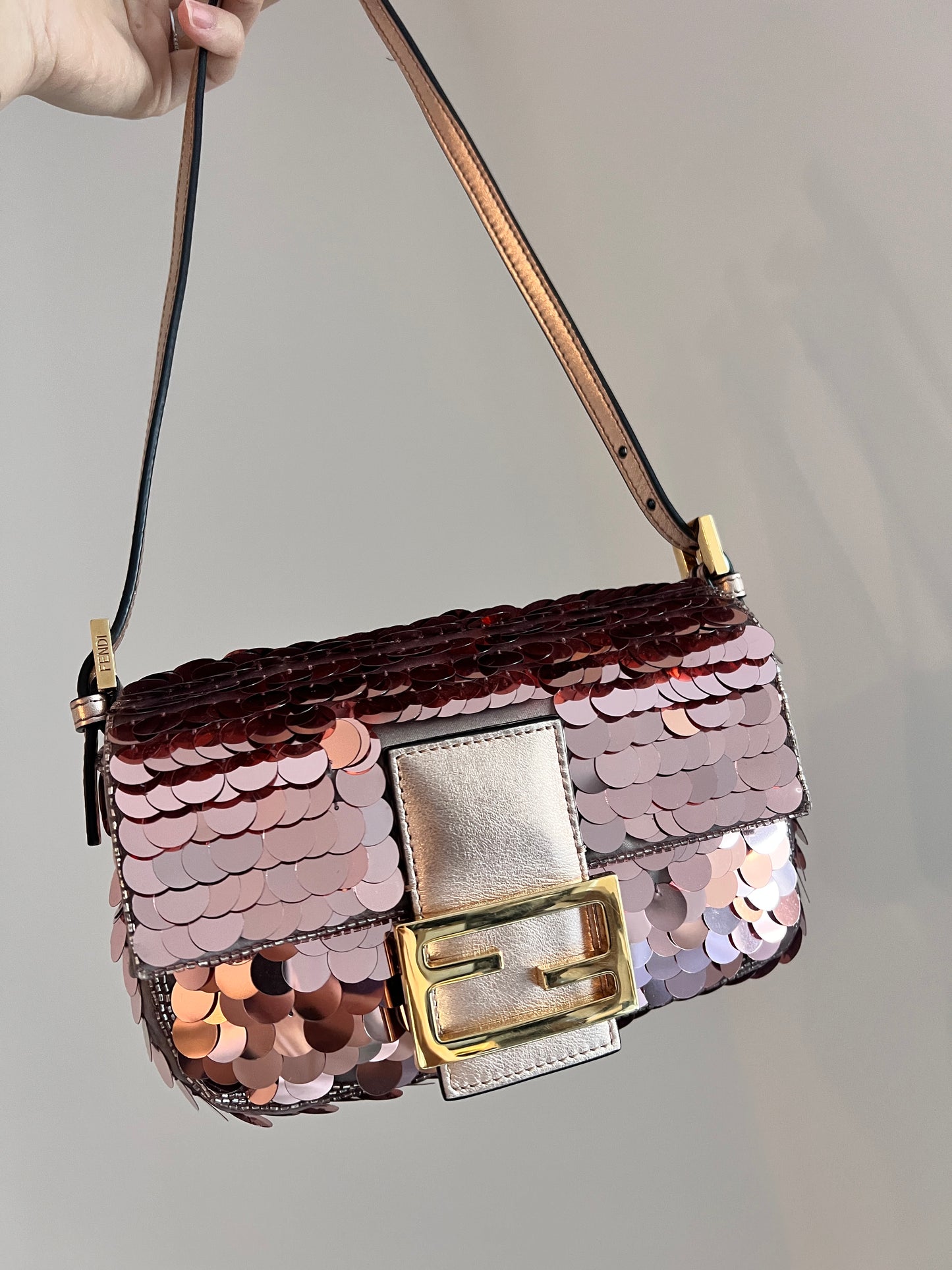 Fendi sequin baguette