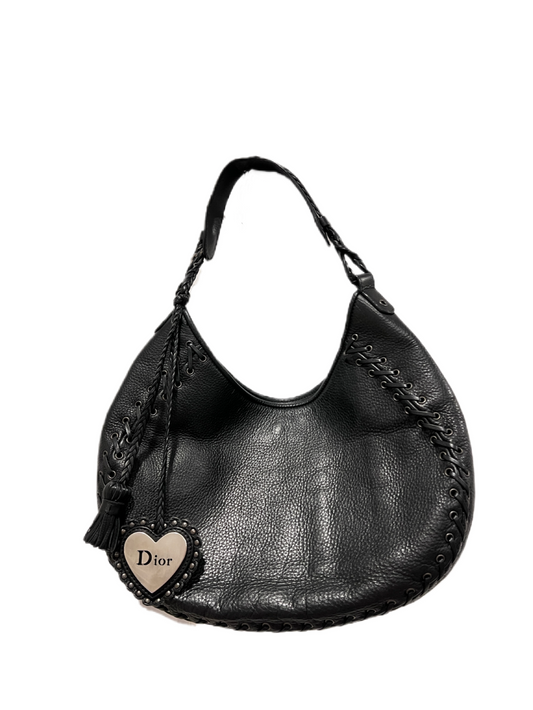 Dior Ethnic Hobo shoulder bag black